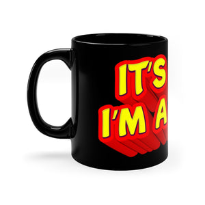 IOIAN 11oz Black Mug